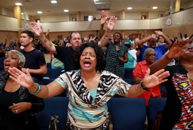 Interdenominational faith prayer vigil
